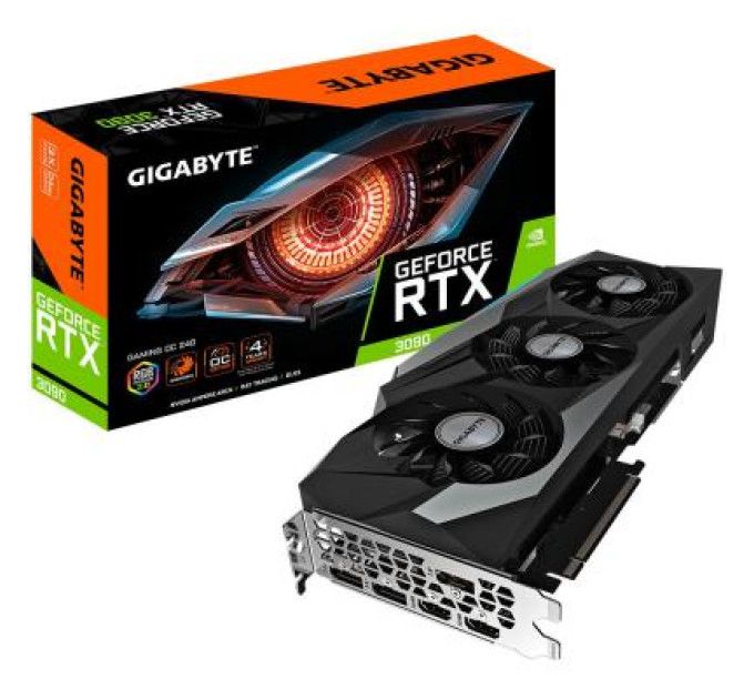 Видеокарта GIGABYTE GeForce RTX3090 24Gb GAMING OC (GV-N3090GAMING OC-24GD)