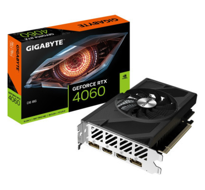 Видеокарта GIGABYTE GeForce RTX4060 8Gb (GV-N4060D6-8GD)