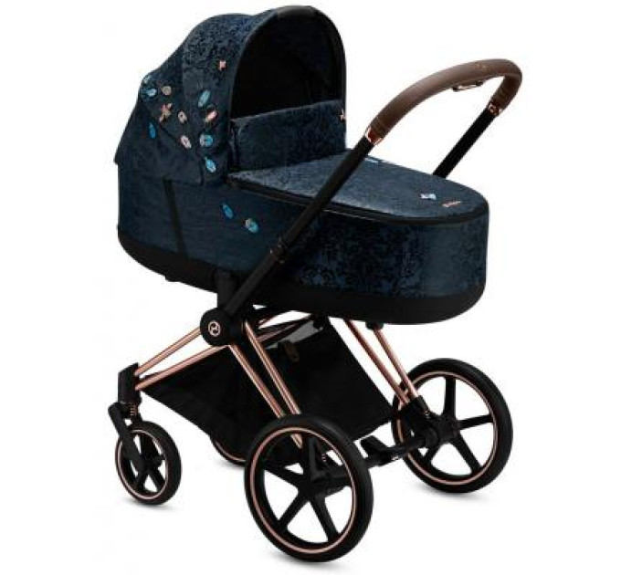 Люлька Cybex Priam Lux R Jewels of Nature dark blue (521000033)