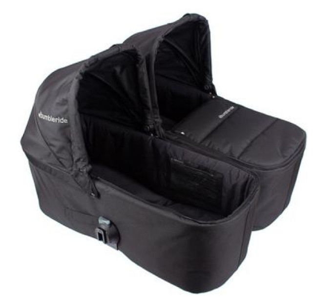 Люлька Bumbleride Carrycot Indie Twin / Matte Black (BTN-75BK)