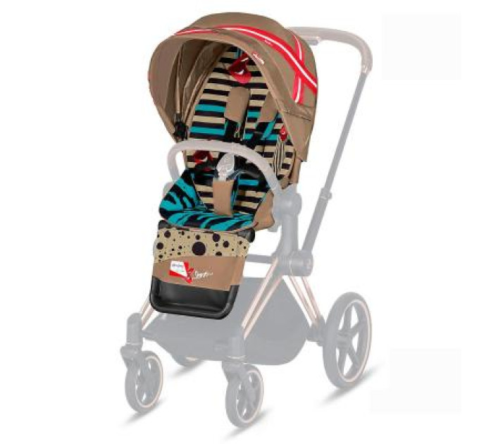 Набор текстиля для коляски Cybex Priam KK One Love multicolor (519003069)