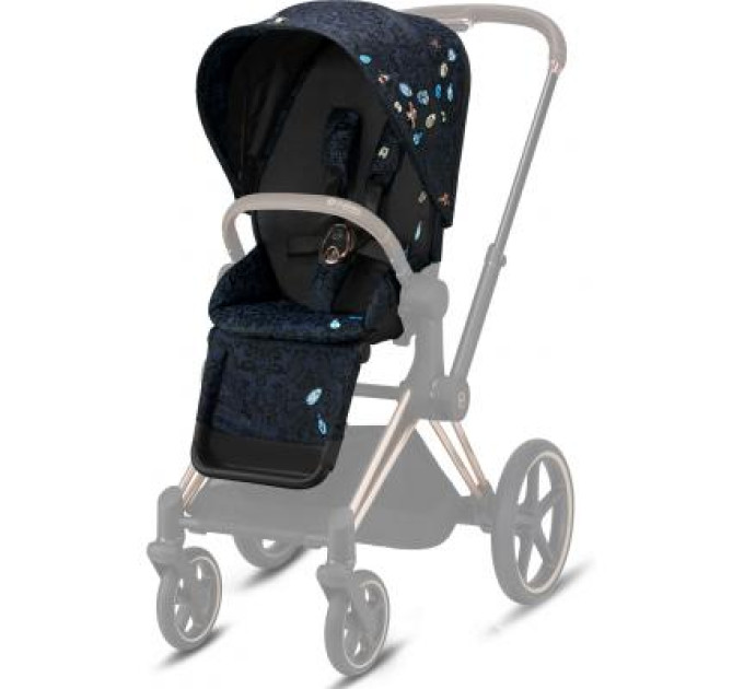 Набор текстиля для коляски Cybex Priam Jewels of Nature dark blue (521000025)