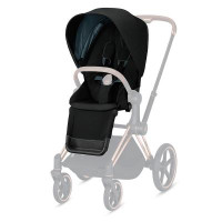 Набор текстиля для коляски Cybex Priam Deep Black black (520000687)