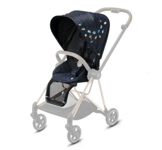 Набор текстиля для коляски Cybex Mios Jewels of Nature dark blue (521000037)