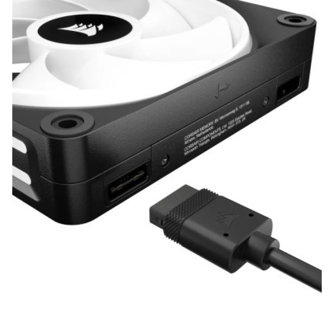 Кулер для корпуса Corsair iCUE Link QX120 RGB PWM PC Fans Starter Kit with iCUE Link System Hub (CO-9051002-WW)