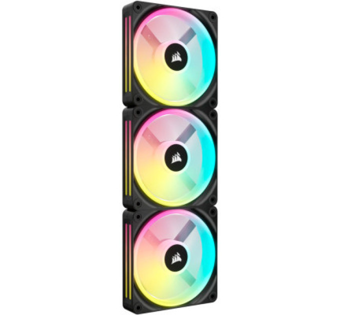 Кулер для корпуса Corsair iCUE Link QX120 RGB PWM PC Fans Starter Kit with iCUE Link System Hub (CO-9051002-WW)