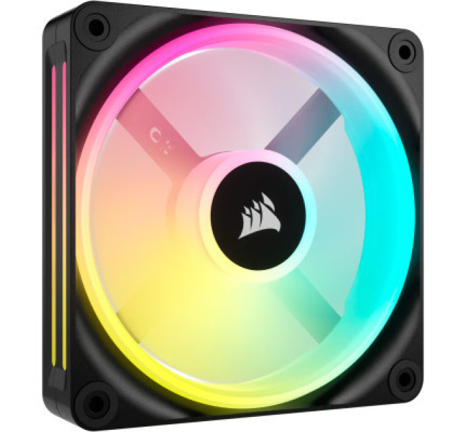 Кулер для корпуса Corsair iCUE Link QX120 RGB PWM PC Fans Starter Kit with iCUE Link System Hub (CO-9051002-WW)