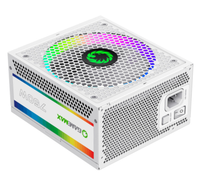 Блок питания Gamemax 750W (RGB 750 PRO WH (ATX3.0/3.1 PCI)