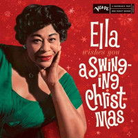 Ella Fitzgerald - Ella Wishes You A Swinging Christmas (Limited Edition) [LP] - Red Vinyl