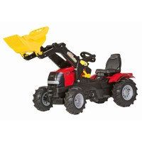 Веломобиль Rolly Toys Трактор с ковшом rollyFarmtrac Case Puma CVX 240 (611126)