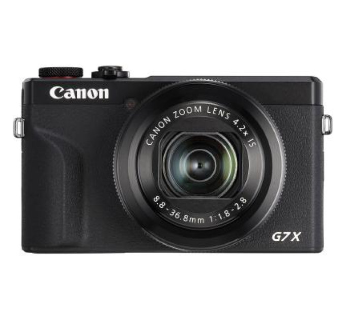 Цифровой фотоаппарат Canon Powershot G7 X Mark III Black VLogger (3637C029)