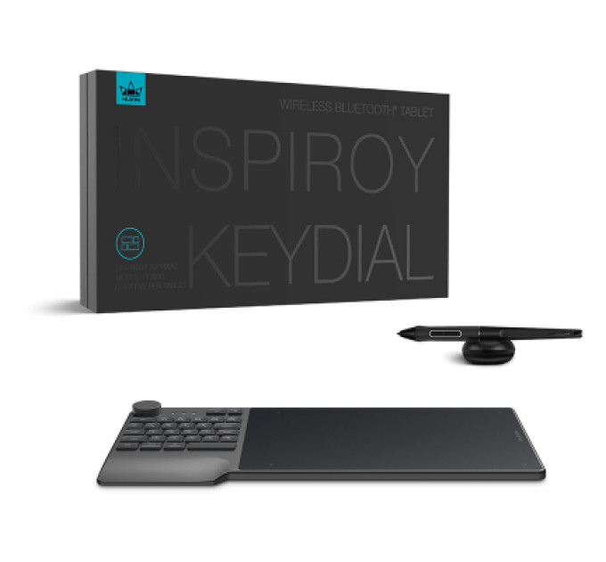 Графический планшет Huion Inspiroy Keydial KD200 (KD200)