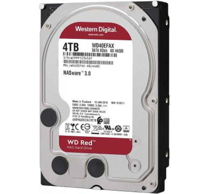 Жесткий диск 3.5" 4TB WD (WD40EFAX)