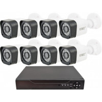 Комплект видеонаблюдения проводной UKC D001-8CH Full HD набор на 8 камер 5690