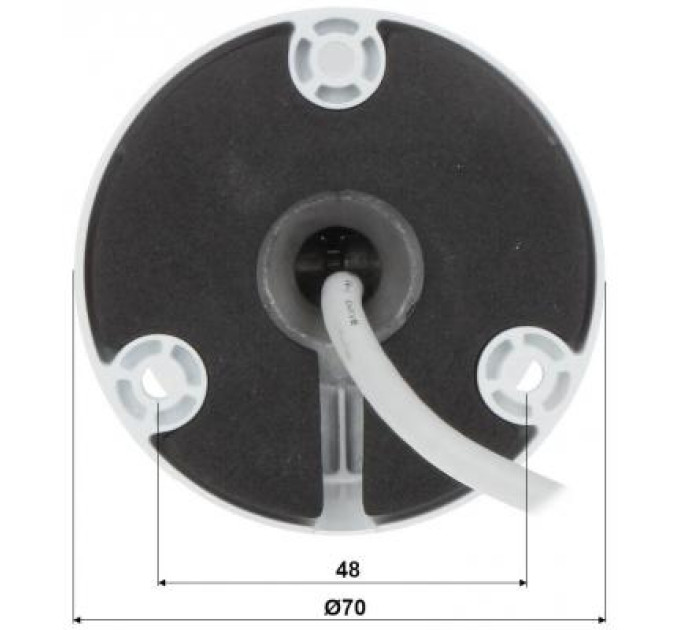 Камера видеонаблюдения Dahua DH-IPC-HFW2531SP-S-S2 (2.8)