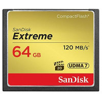 Карта памяти SanDisk 64Gb Compact Flash Extreme (SDCFXSB-064G-G46)