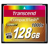 Карта памяти Transcend 128Gb Compact Flash 1000x (TS128GCF1000)