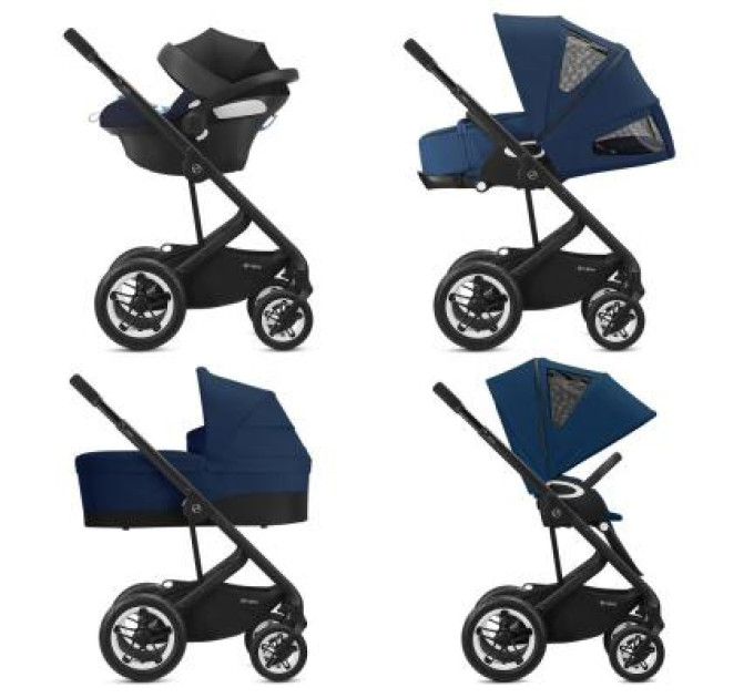 Коляска Cybex Talos S Navy Blue navy blue (с бампером) (520001419)