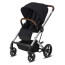 Коляска Cybex Balios S Lux SLV Deep Black black (с бампером) (520001249)