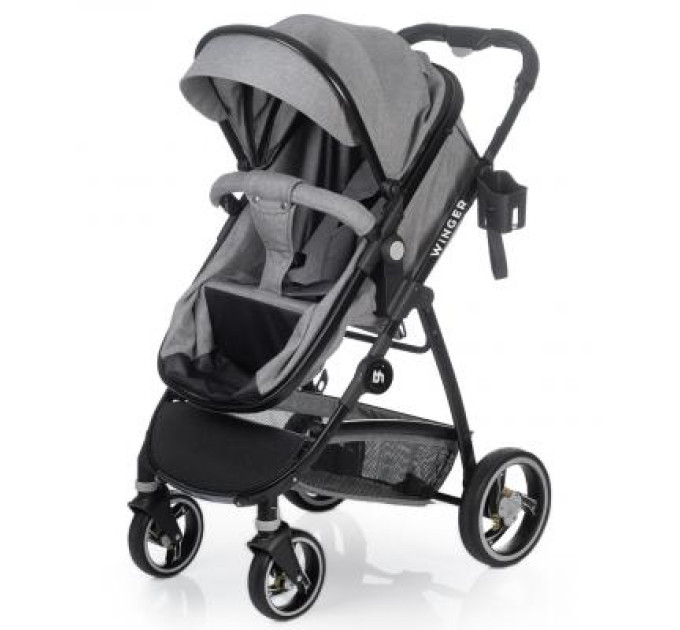 Коляска BabyHit Winger Light Grey трансформер (73556)