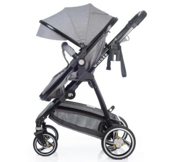 Коляска BabyHit Winger Light Grey трансформер (73556)