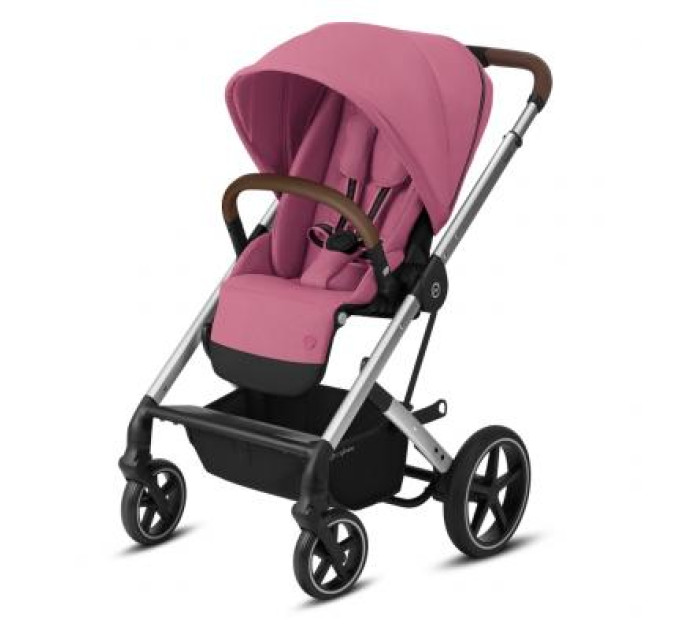 Коляска Cybex Balios S Lux SLV Magnolia Pink purple (с бампером) (520001245)