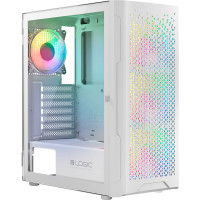 Корпус Logic concept ARAMIS MESH+GLASS ARGB fans 4x120mm WHITE (AT-ARAMIS-20-0000000-0002)