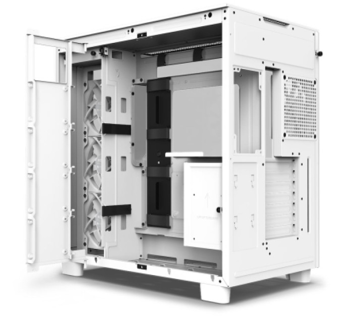 Корпус NZXT H9 Flow Edition White (CM-H91FW-01)