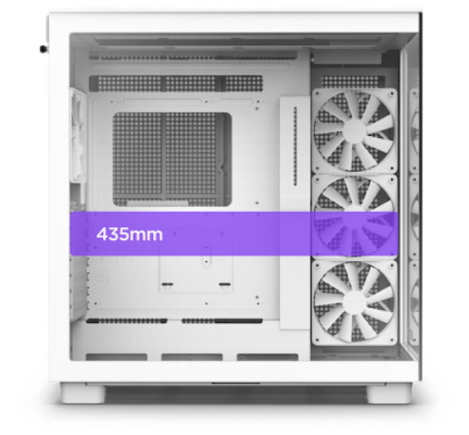 Корпус NZXT H9 Flow Edition White (CM-H91FW-01)