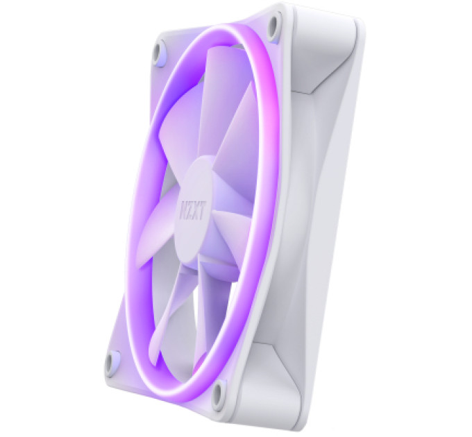 Кулер для корпуса NZXT F120RGB Single (White) (RF-R12SF-W1)