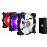 Кулер для корпуса CoolerMaster MASTERFAN PRO 120 Air Flow RGB (MFY-F2DC-113PC-R1)