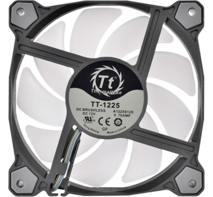 Кулер для корпуса ThermalTake Pure Plus RGB 12 Radiator Fan TT Premium Edition 3Pack/Fan/120 (CL-F063-PL12SW-A)