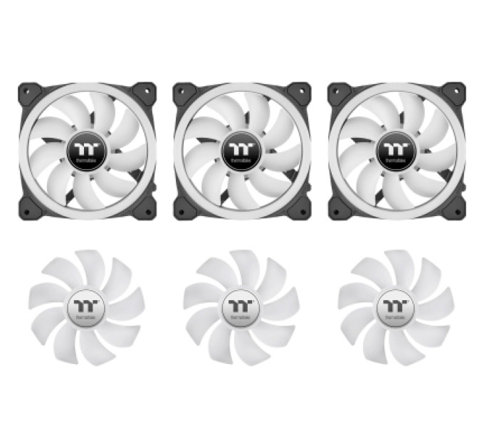 Кулер для корпуса ThermalTake SWAFAN 14 RGB Radiator Fan TT Premium Edition 3 Pack/Fan/14025 (CL-F138-PL14SW-A)