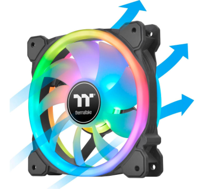 Кулер для корпуса ThermalTake SWAFAN 14 RGB Radiator Fan TT Premium Edition 3 Pack/Fan/14025 (CL-F138-PL14SW-A)