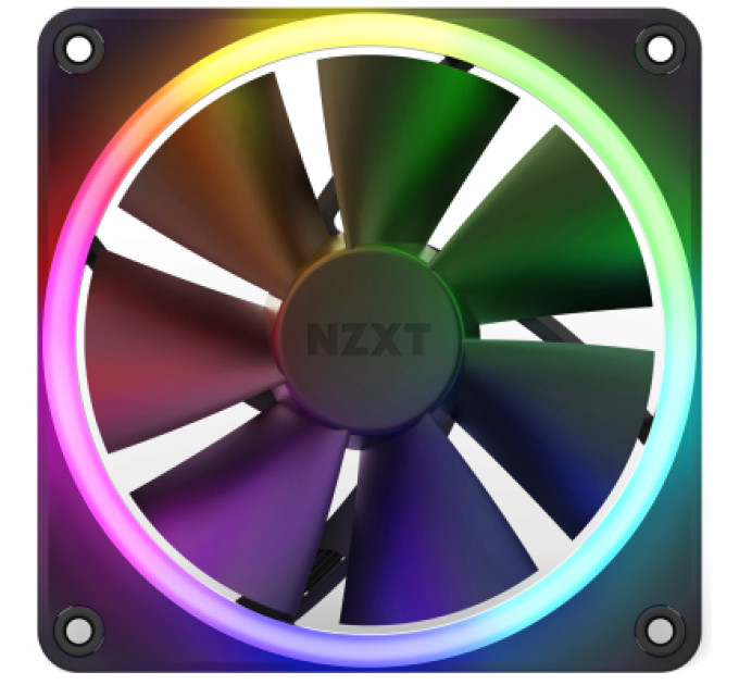 Кулер для корпуса NZXT F120RGB Single (Black) (RF-R12SF-B1)