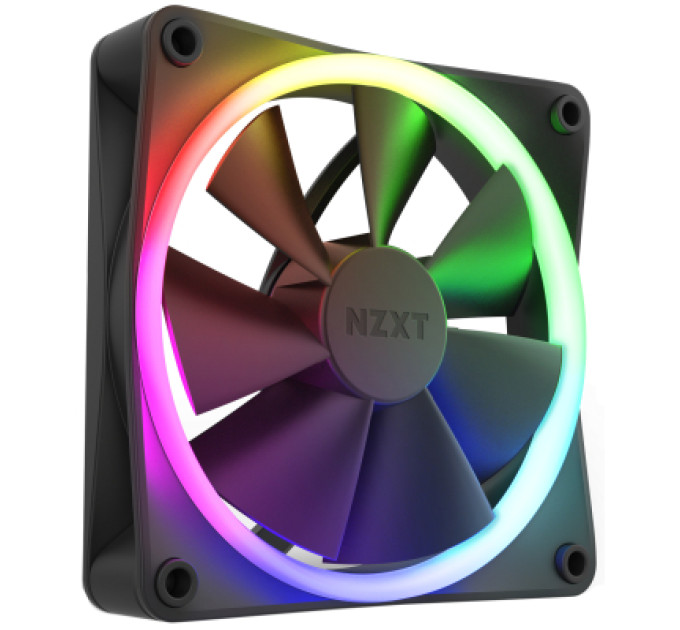 Кулер для корпуса NZXT F120RGB Single (Black) (RF-R12SF-B1)