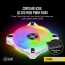 Кулер для корпуса Corsair QL Series, WHITE QL120 RGB (CO-9050104-WW)