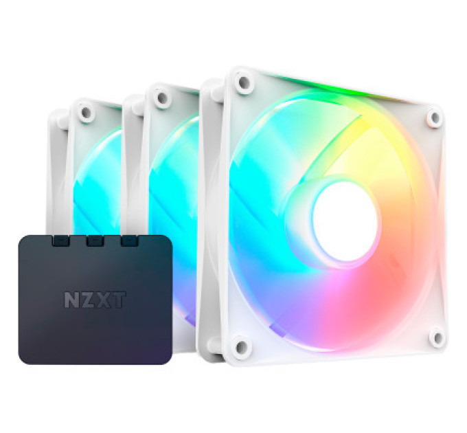 Кулер для корпуса NZXT F120RGB Core - 120mm Hub-mounted RGB Fan (RF-C12TF-W1)