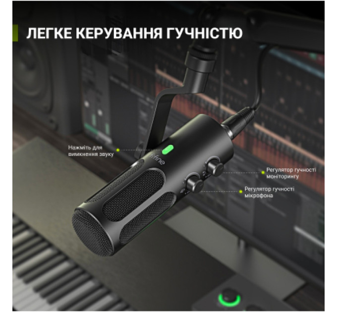 Микрофон Fifine Tank 3 USB/XLR Black (Tank3)