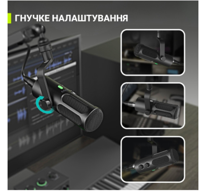 Микрофон Fifine Tank 3 USB/XLR Black (Tank3)