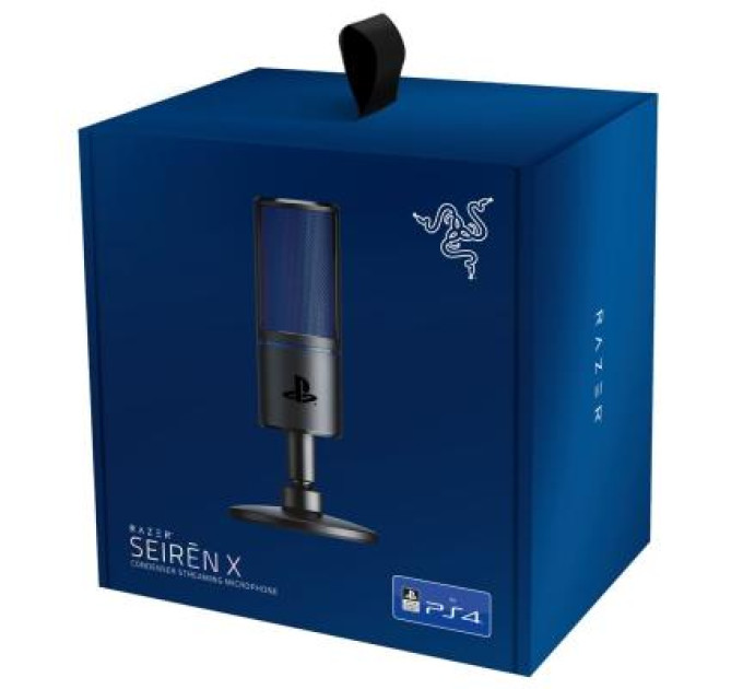 Микрофон Razer Seiren X PS4 Black/Blue (RZ19-02290200-R3G1)