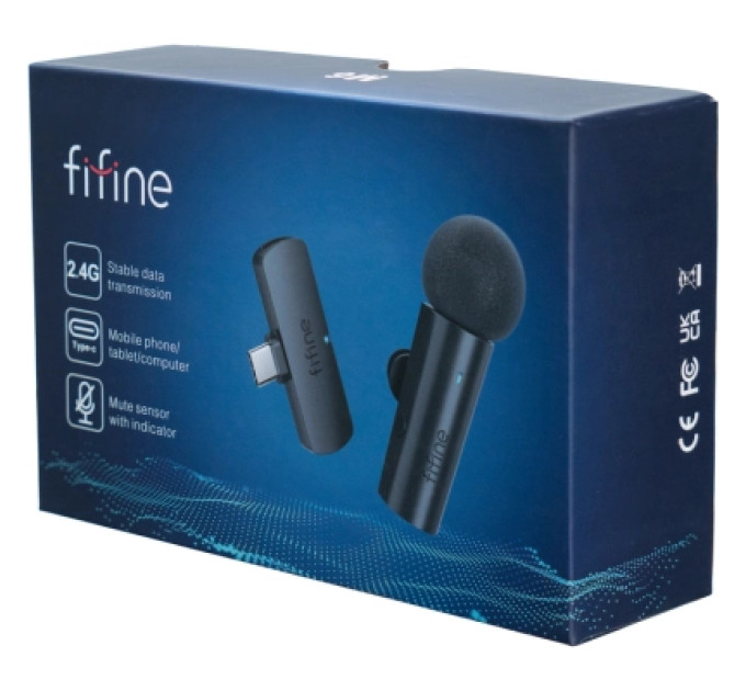 Микрофон Fifine M6 Wireless Black (M6)