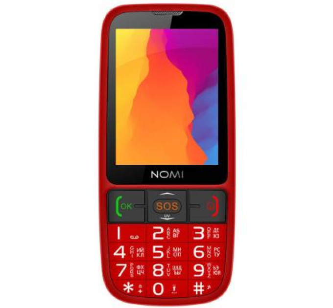 Мобильный телефон Nomi i281+ New Red