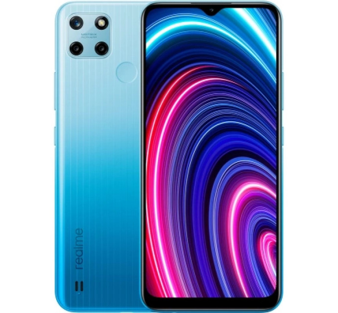 Мобильный телефон realme C25Y 4/128GB Glacier Blue