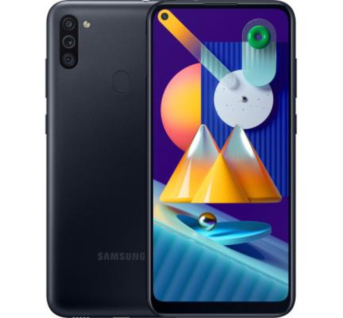 Мобильный телефон Samsung SM-M115F (Galaxy M11 3/32Gb) Black (SM-M115FZKNSEK)