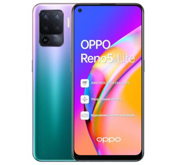 Мобильный телефон Oppo Reno 5 Lite 8/128GB Purple (OFCPH2205_PURPLE)