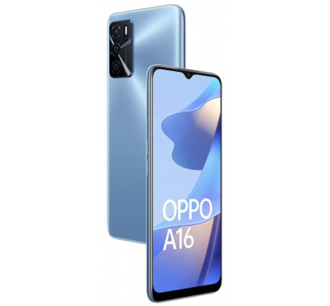 Мобильный телефон Oppo A16 3/32GB Pearl Blue (OFCPH2269_BLUE_3/32)