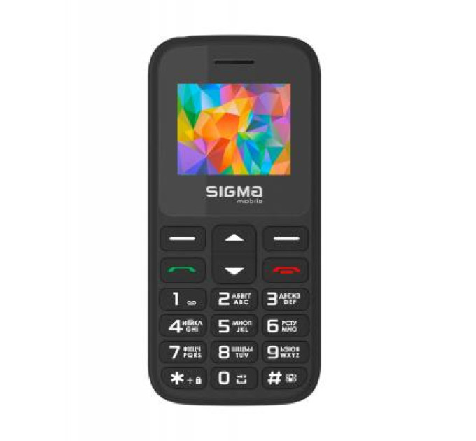 Мобильный телефон Sigma Comfort 50 HIT2020 Black (4827798120910)