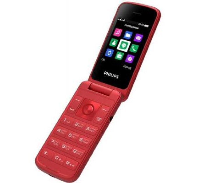 Мобильный телефон Philips Xenium E255 Red