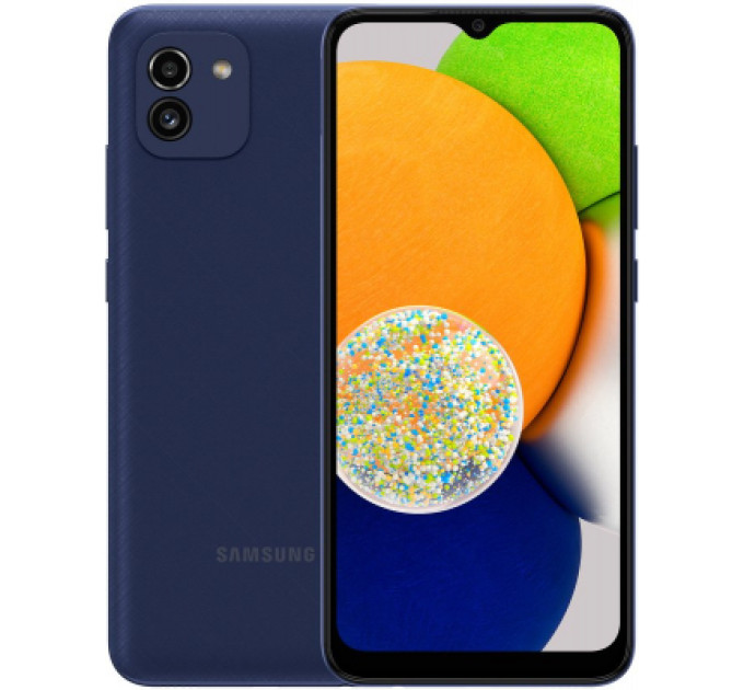 Мобильный телефон Samsung SM-A035F/32 (Galaxy A03 3/32Gb) Blue (SM-A035FZBDSEK)